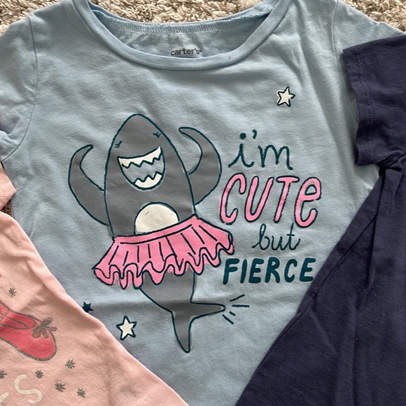 OshKosh and Carter’s toddler girl t-shirts. Size 4t - Picture 6 of 7